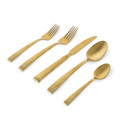 Empire Gold 18/10 Stainless Steel 20 Piece Flatware Set, Service for 4