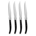 Laguiole Black Wood Handle Steak Knife, Set of 4