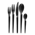 Squadro Black 20 Piece Flatware Set, Service for 4