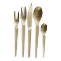Squadro Champagne 20 Piece Flatware Set, Service for 4