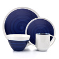 Midnight Glory 16 Piece Dinnerware Set, Service for 4