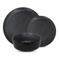 Black Diamond 12 Piece Dinnerware Set, Service for 4