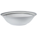 Floral Lace Platine Salad Bowl 22cm