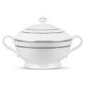 Floral Lace Platine Soup Tureen