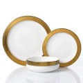 Glory Gold 18 Piece Dinnerware Set, Service for 6