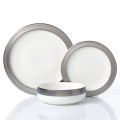 Glory Silver 18 Piece Dinnerware Set, Service for 6