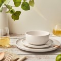 Mirage Creamy 12 Piece Dinnerware Set, Service for 4 