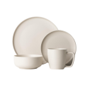 Mirage Creamy 12 Piece Dinnerware Set, Service for 4 
