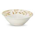 Olive Leaves Gold Fruit Nappy Bowl 14cm, Set of 6