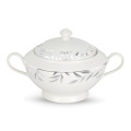 Olive Leaves Platine Soup Tureen 4L