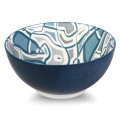 Denim Abstract Decorative Bowl 20cm