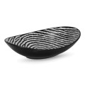 Zebra Oval Bowl 17 cm