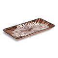 Mocha Rectangular Plate 22 cm