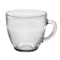 Duralex Gigogne Clear Glass Mug 220ml, Set of 6