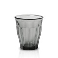 Duralex Picardie Grey Glass Tumblers 310ml, Set of 4