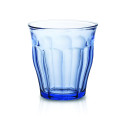 Duralex Picardie Marine Blue Glass Tumblers, 220 ml Set Of 4