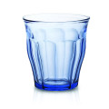 Duralex Picardie Marine Blue Glass Tumblers, 250 ml Set Of 4