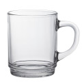 Duralex Versailles Clear Mug 260ml, Set of 6