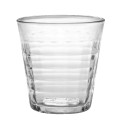 Duralex Prisme Clear Glass Tumblers 220ml, Set of 6