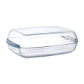 Duralex Ovenchef Reversible Casserole Dish with Cover 35 x 22cm 