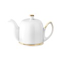 Degrenne Paris Salam Or White & Gold Teapot 4 cup