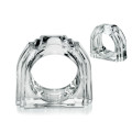 Acrylic Diamond Napkin Ring, Set of 4