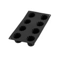 Lékué Cannelé Bordelais 8 Cavity Baking Mould bLACK