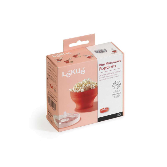 Lekue Microwave Mini Popcorn Popper InterContinental Mercantile