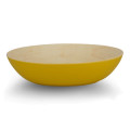 Bol à Pâtes/Poke Bowl en Bambou Érable/Moutarde, 20 cm