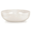 Mesa Ceramics Uno Bianco Bol à Salade en Grès, 26 cm