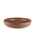Mesa Ceramics Uno Leather Bol à Pâtes en Grès, 22 cm