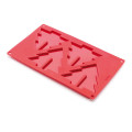 Lékué Moule pour Minisapins de Noël 3D 18 Cavités, Rouge